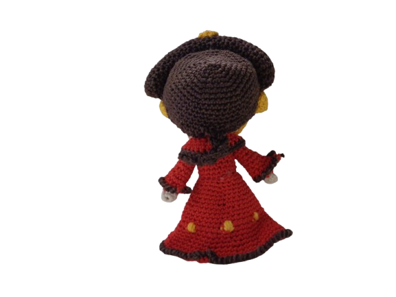Padme Amidala (Star Wars) πλεκτό κουκλάκι Amigurumi