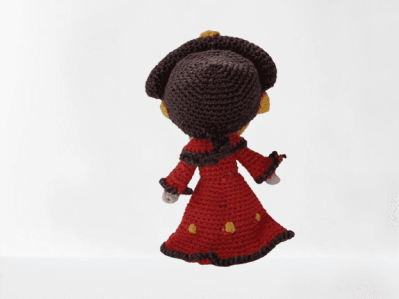 Padme Amidala (Star Wars) πλεκτό κουκλάκι Amigurumi