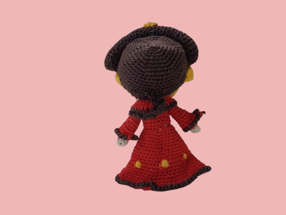 Padme Amidala (Star Wars) πλεκτό κουκλάκι Amigurumi
