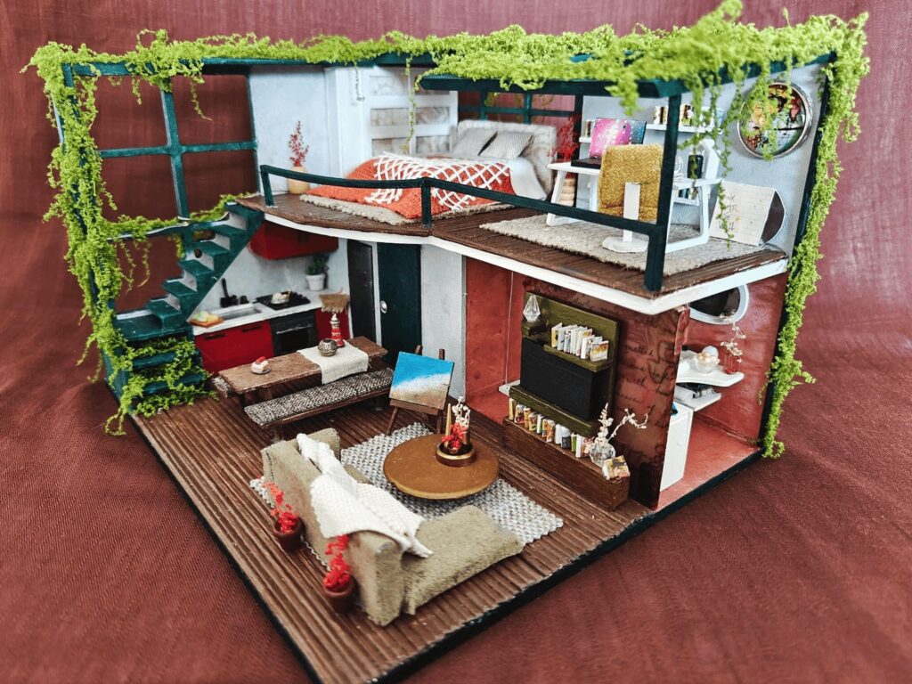 Μινιατούρα Σπιτιού “Green Loft” 🏡🌿