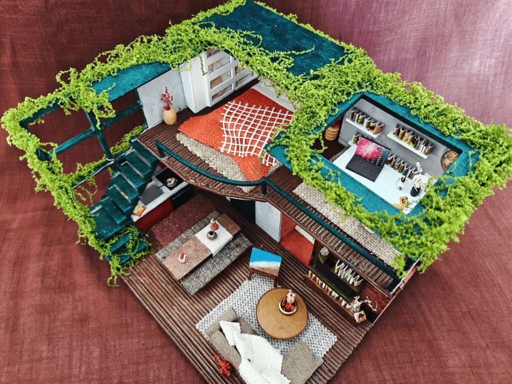 Μινιατούρα Σπιτιού “Green Loft” 🏡🌿