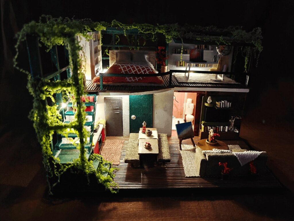Μινιατούρα Σπιτιού “Green Loft” 🏡🌿