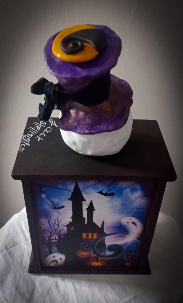 Μπιζουτιερα χειροποίητη nightmare before Christmas