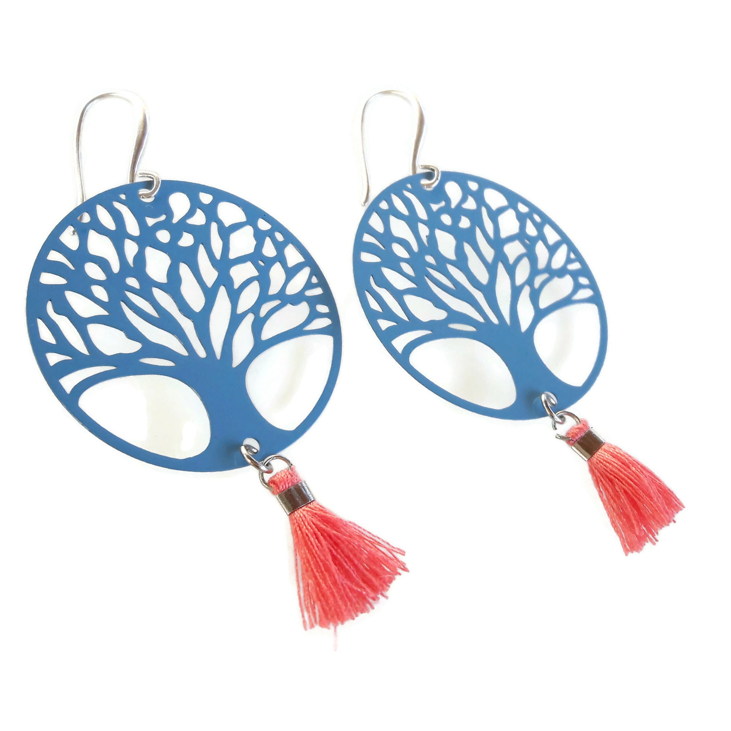 Σκουλαρίκια “Tree of Life” filigree