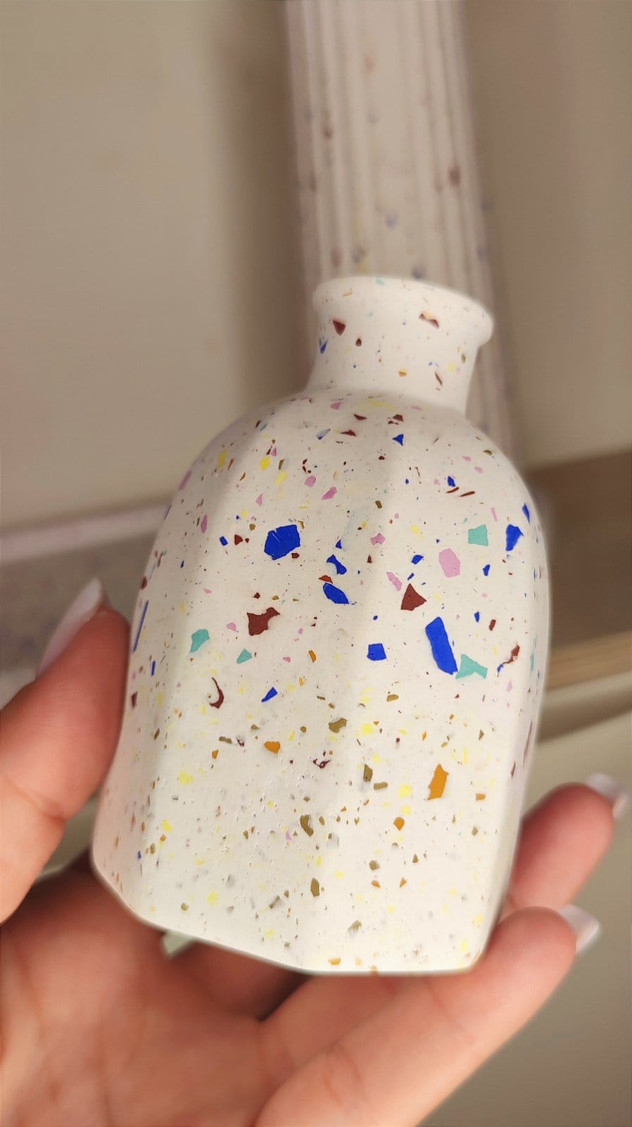 Επιτραπέζιο βαζάκι Terrazzo