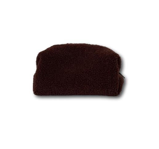 Brown teddy mini beauty bag
