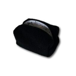 Black teddy beauty bag
