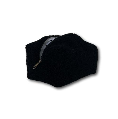 Black teddy beauty bag