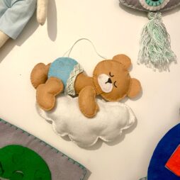 «Sweet Dreams Bear» – Χειροποίητο Δώρο Μαιευτηρίου