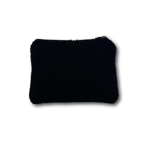 Black teddy pouch