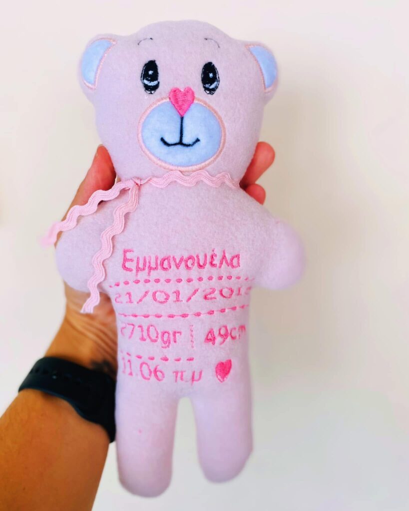 Teddy bear στοιχεία γέννησης