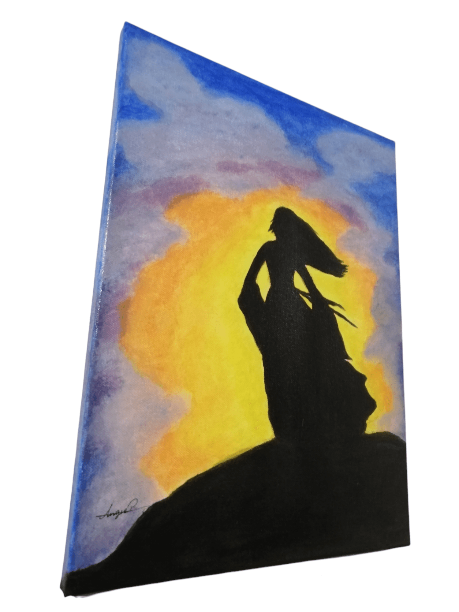 Πίνακας "Sunset shadow" φωσφορίζει στο σκοτάδι