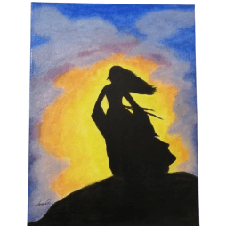 Πίνακας "Sunset shadow" φωσφορίζει στο σκοτάδι