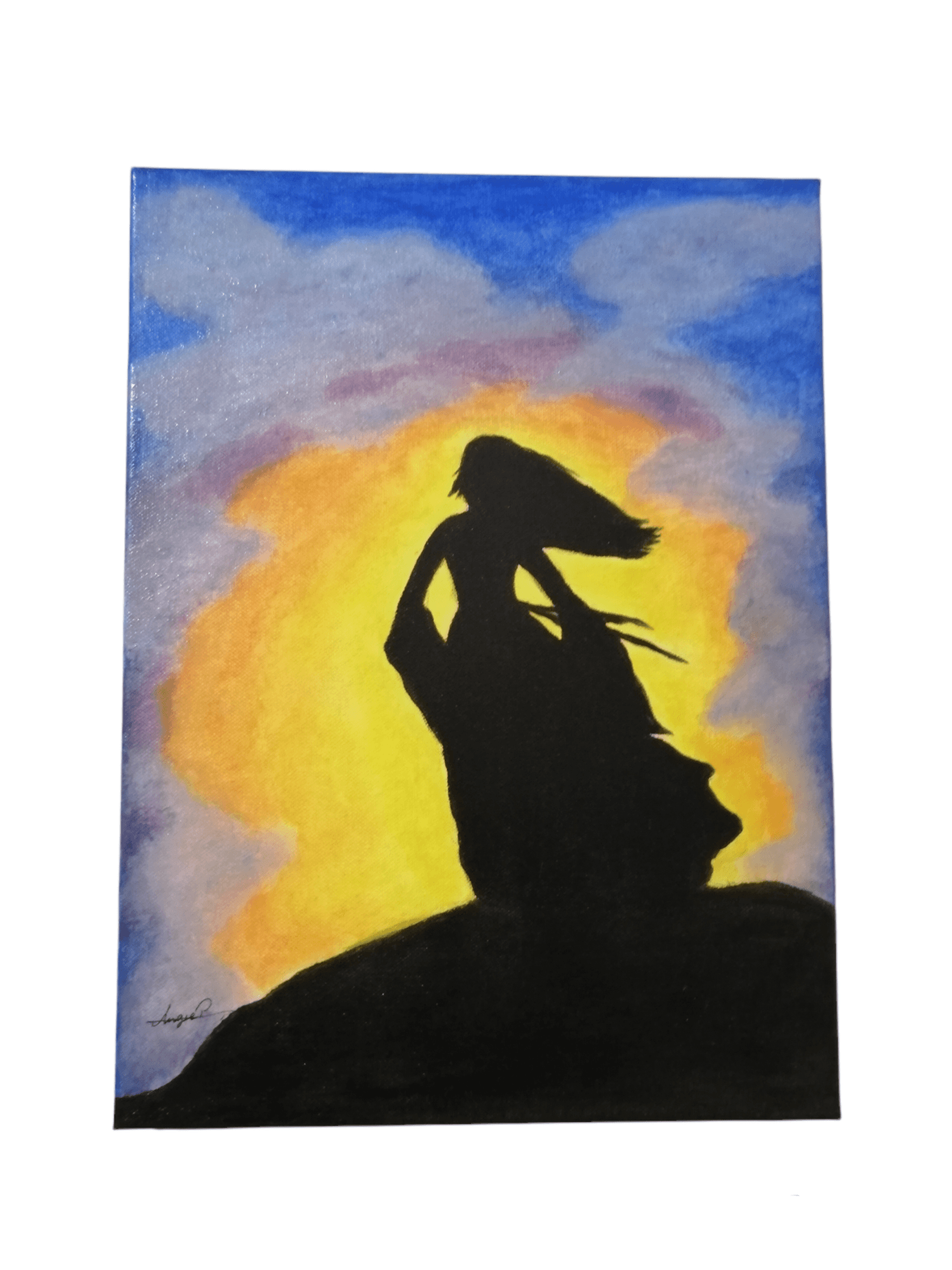 Πίνακας “Sunset shadow” φωσφορίζει στο σκοτάδι