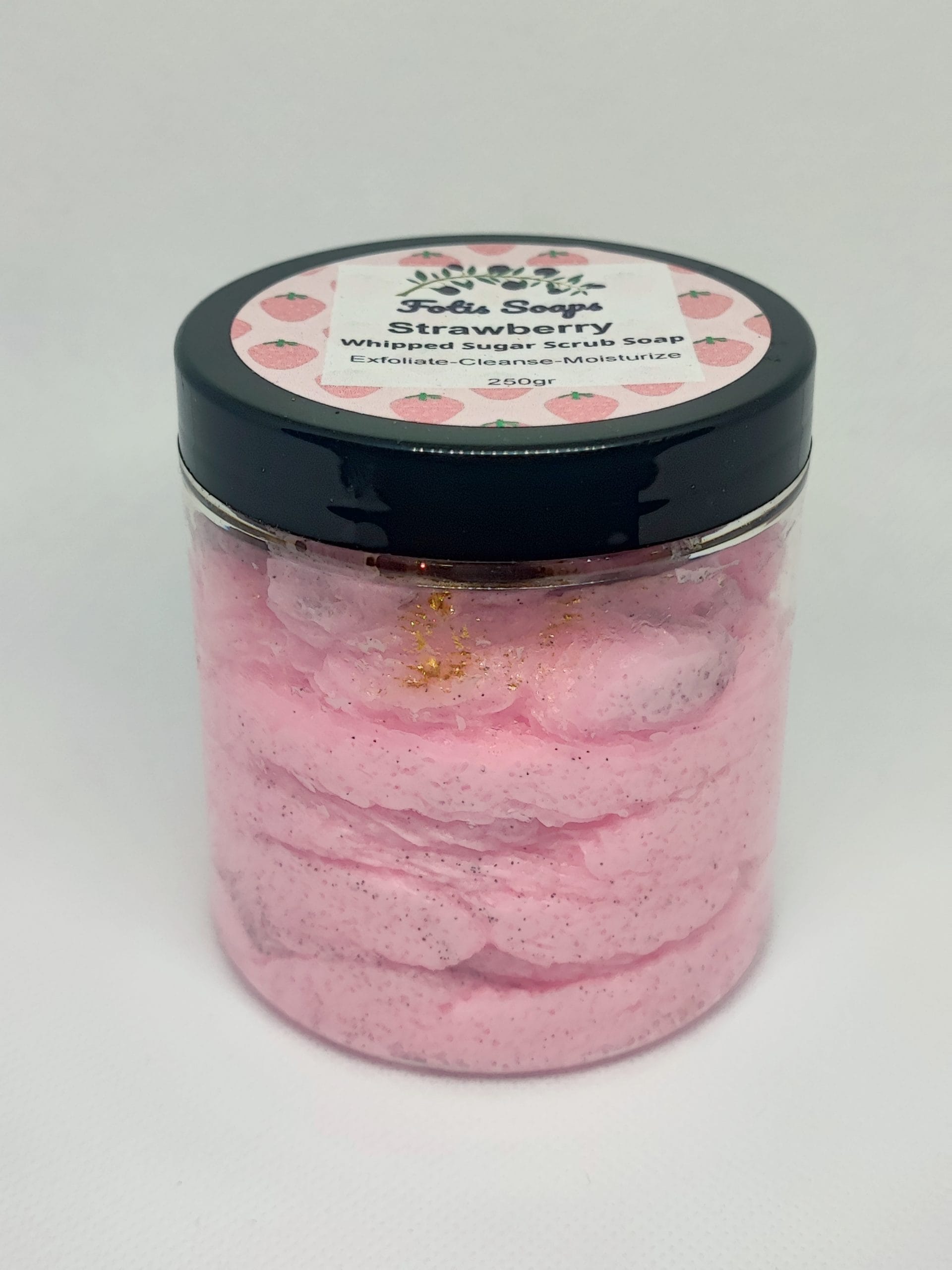 Whipped Foaming Sugar Body Scrub Φράουλα 250gr