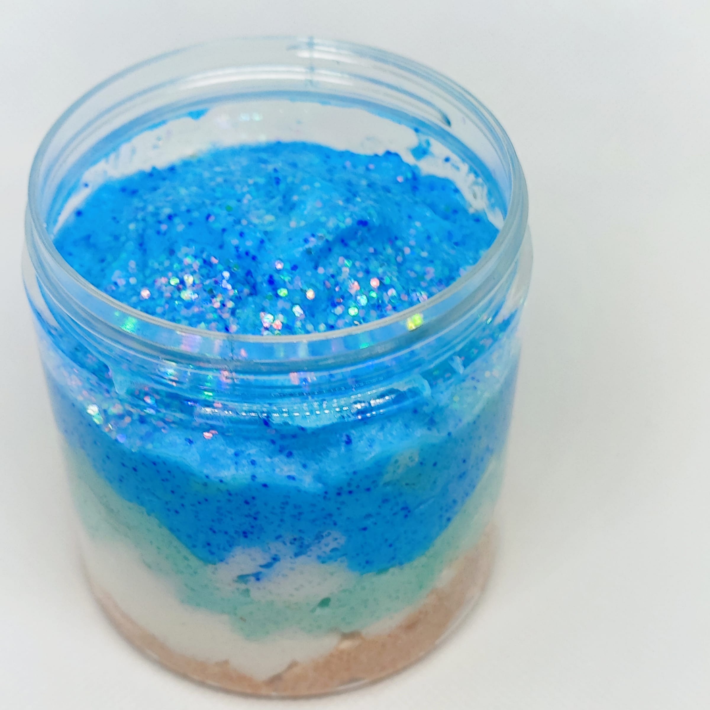 Whipped Foaming Sugar Body Scrub Πέτρα και θάλασσα 250gr