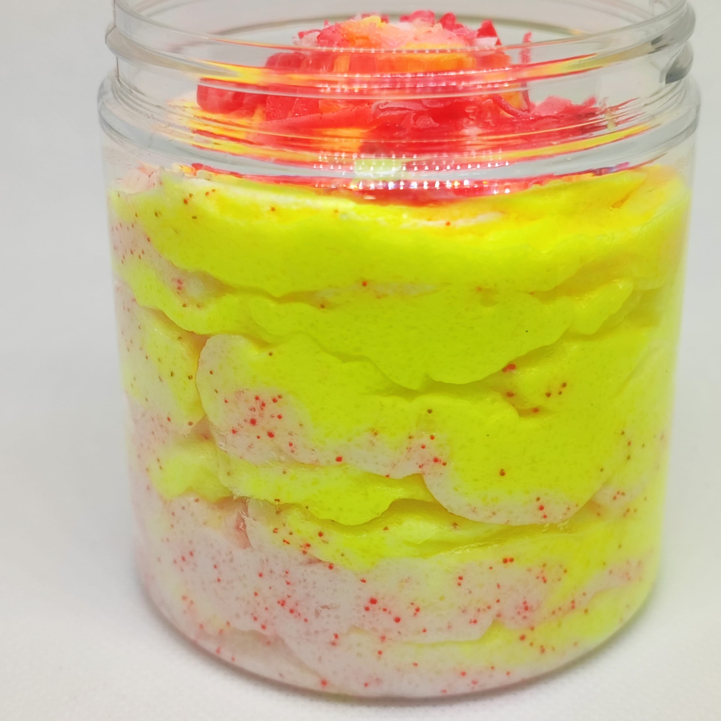 Whipped Foaming Sugar & Red jojoba seed exfoliant Body Scrub watermelon 250gr