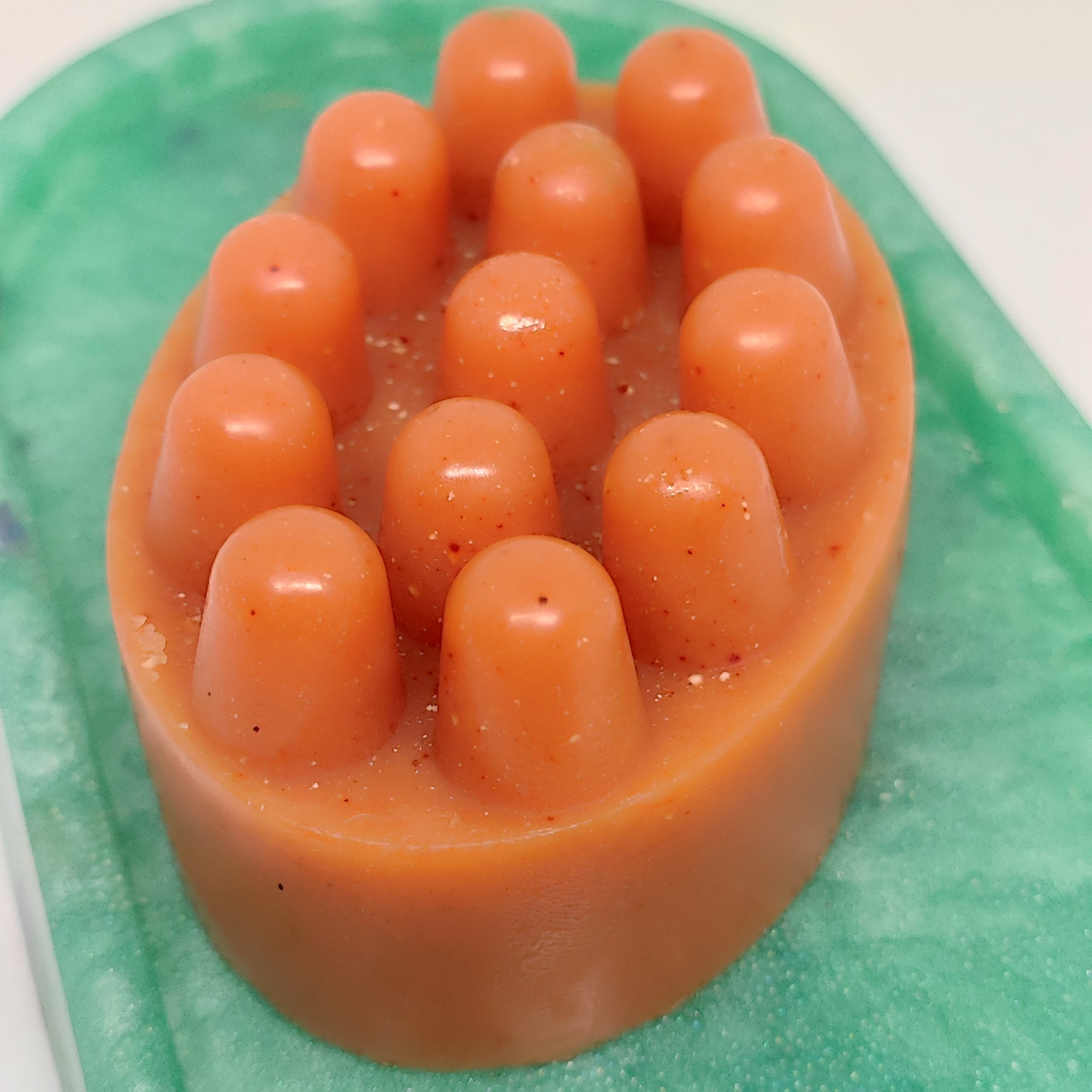 Handmade glycerin ginger and turmeric massage soap 100gr