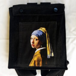 Χειροποίητη τσάντα πλάτης τζιν