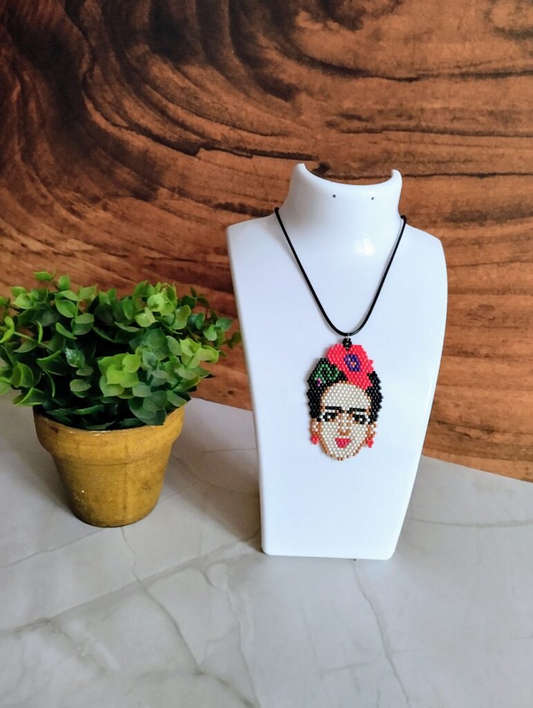 Κολιέ Frida Kahlo με miyuki