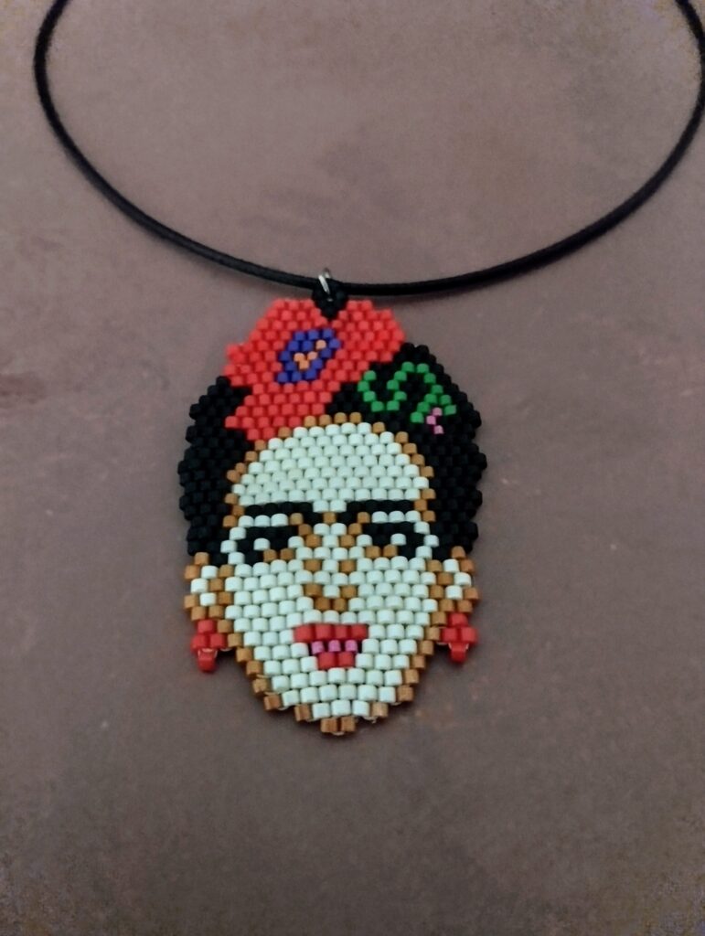Κολιέ Frida Kahlo με miyuki