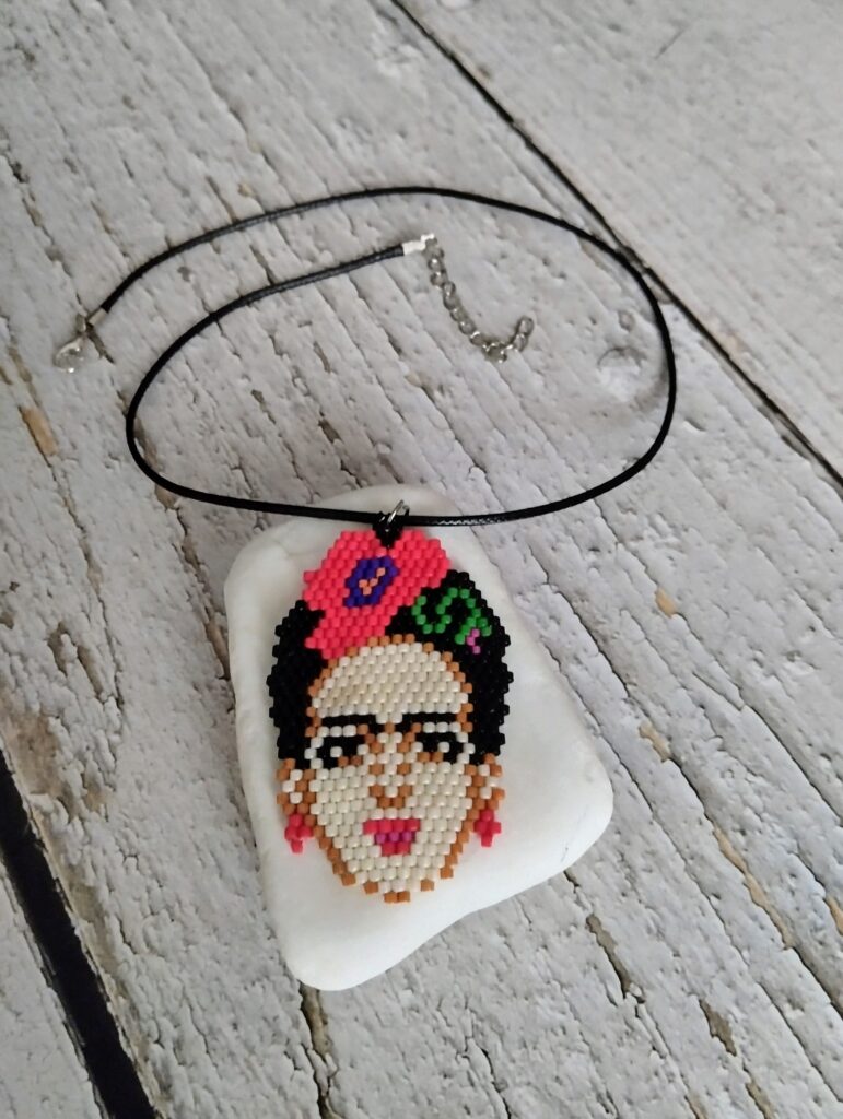 Κολιέ Frida Kahlo με miyuki