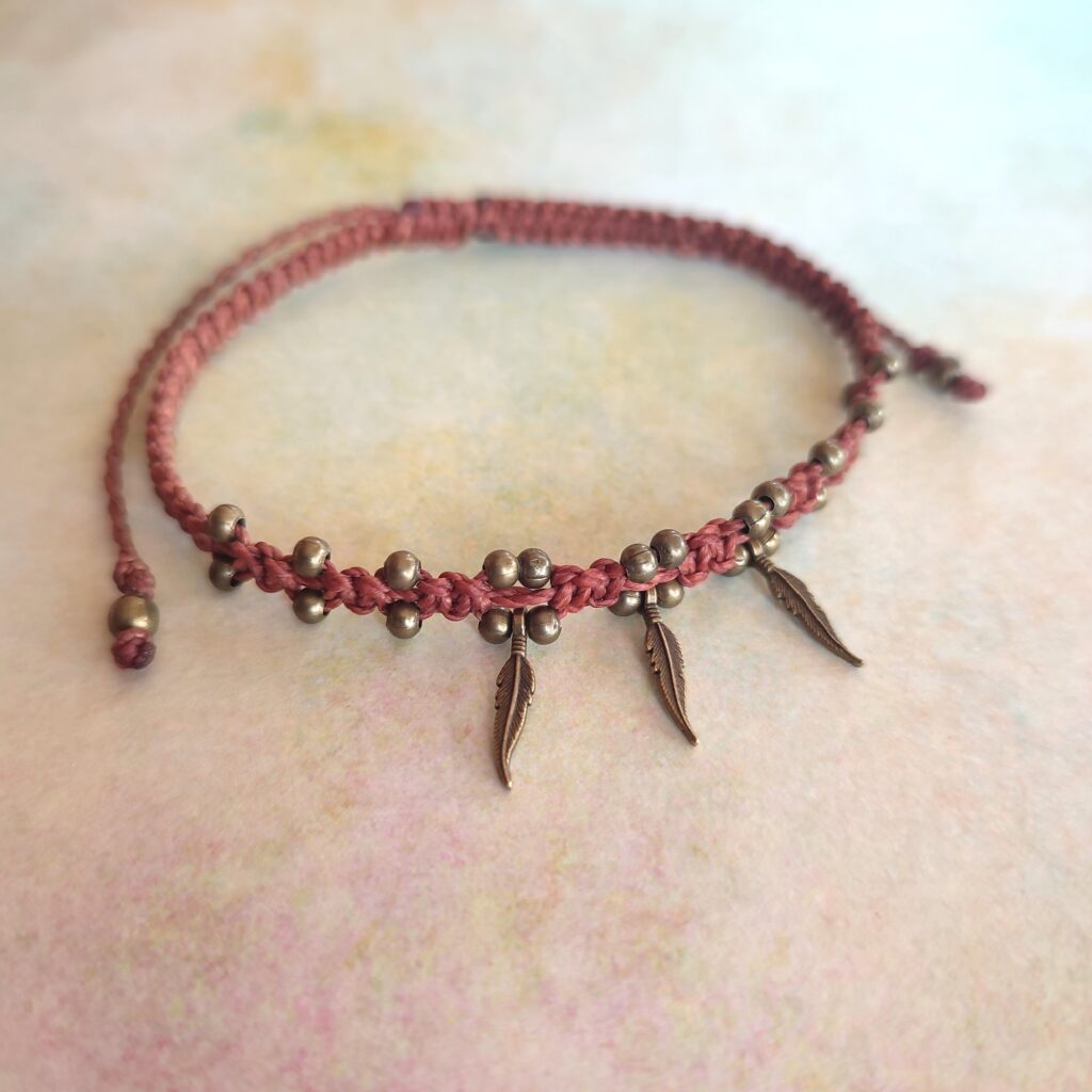 Βραχιόλι boho ποδιού anklet