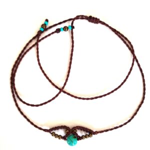 Κολιέ τσόκερ boho μακραμέ