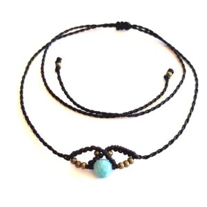 Κολιέ τσόκερ boho μακραμέ