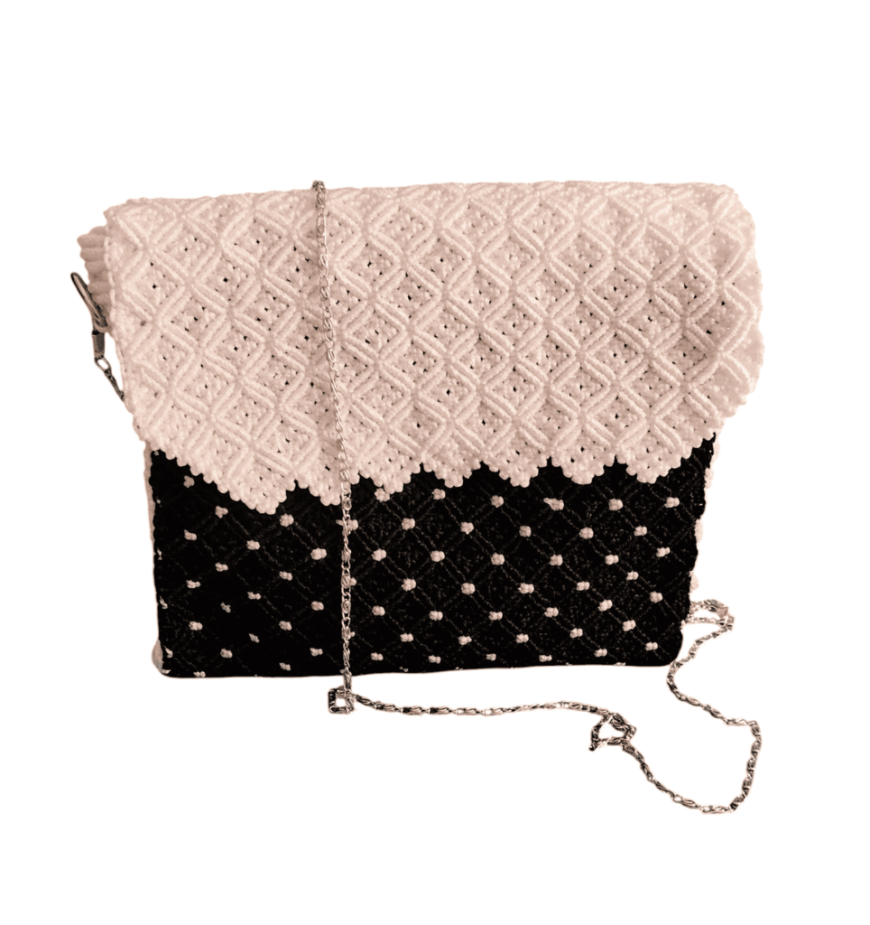 Boho τσάντα ώμου γυναικεία macrame