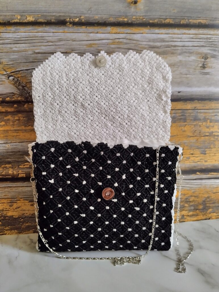 Boho τσάντα ώμου γυναικεία macrame