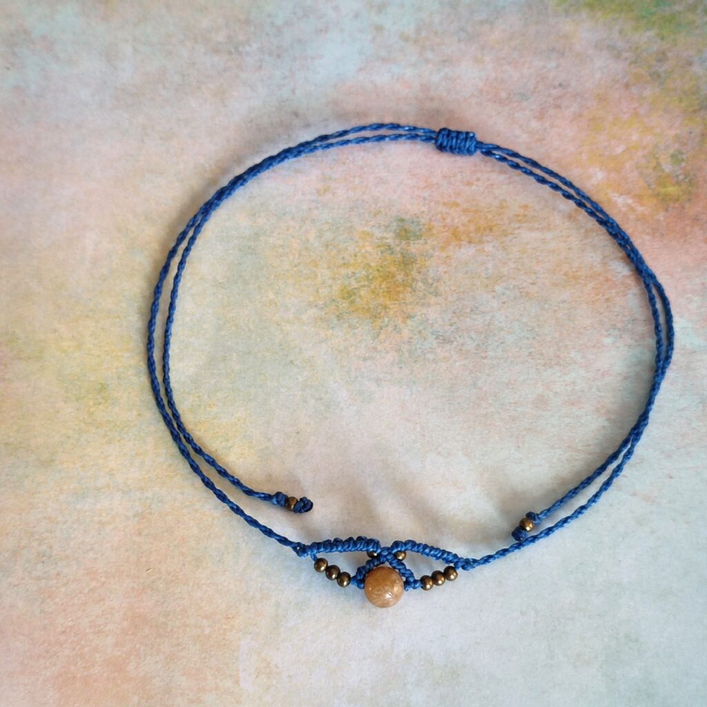 Κολιέ τσόκερ boho μακραμέ