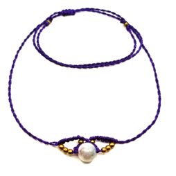 Κολιέ τσόκερ boho μακραμέ