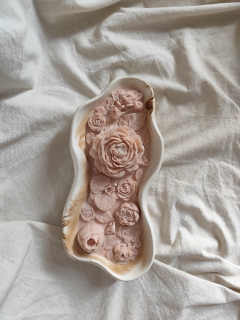 Wavy Bowl Candle