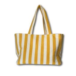 Yellow beach bag
