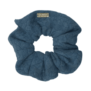 Lousoun scrunchie, χειροποίητο λαστιχάκι μαλλιών