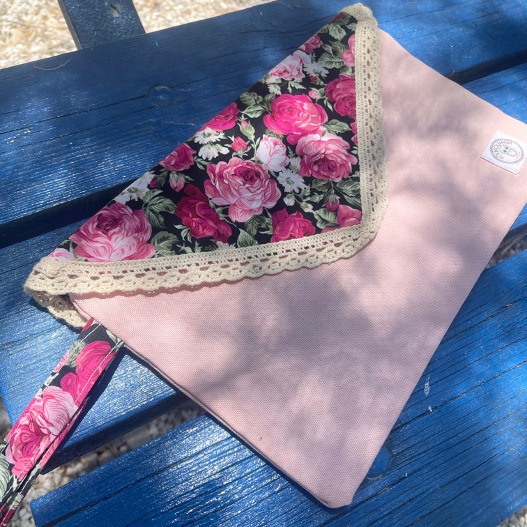 Χειροποίητο clutch Romantic Corner