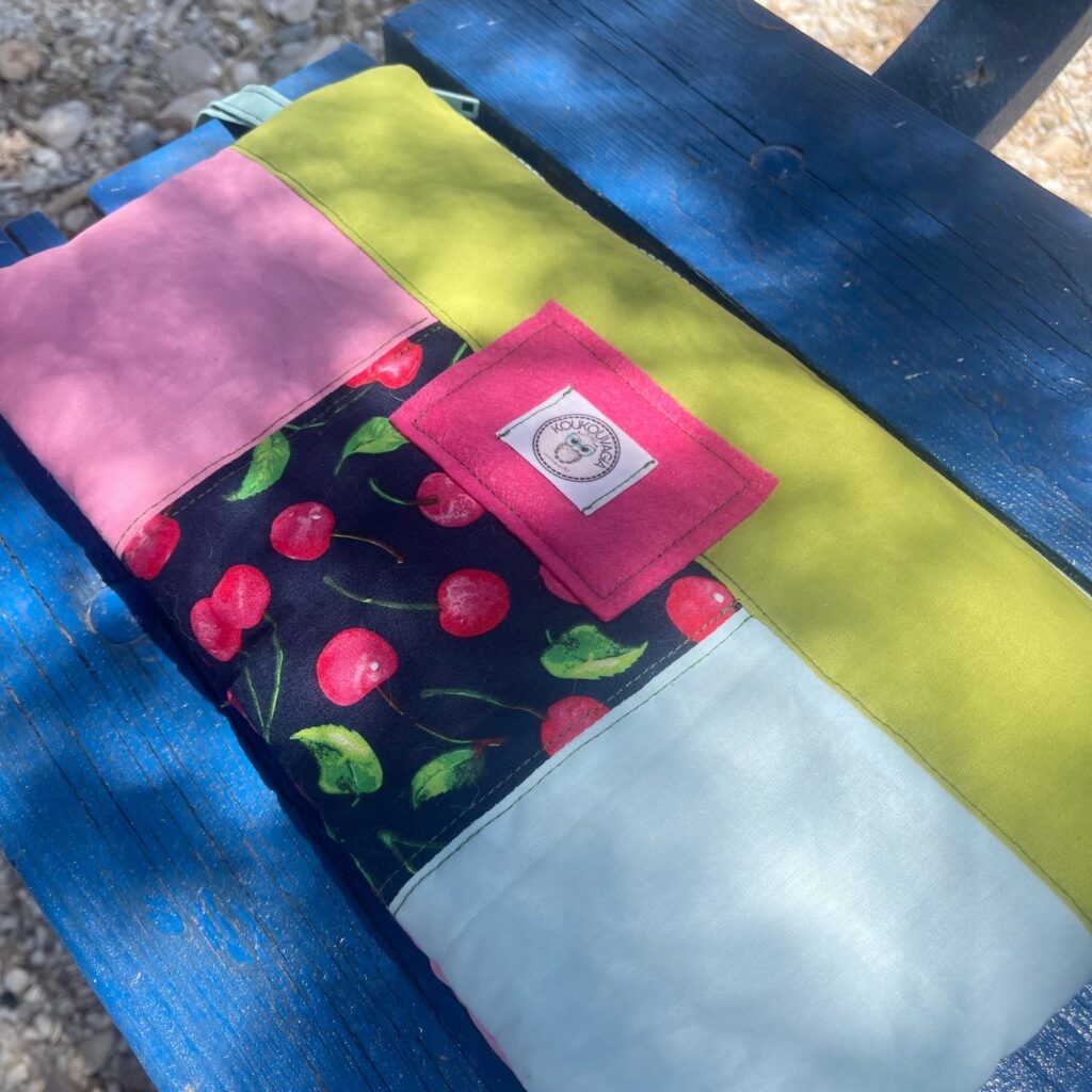 Χειροποίητο clutch & pouch Cherrybow