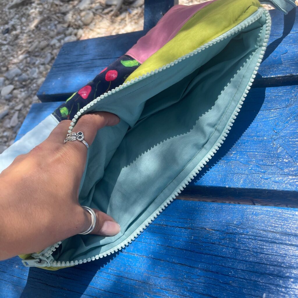 Χειροποίητο clutch & pouch Cherrybow