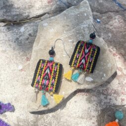 Χειροποίητα κρεμαστά σκουλαρίκια Boho Breeze