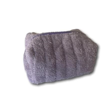 Lilac terry beauty bag
