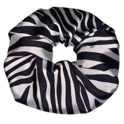 Scrunchie λαστιχάκι μαλλιών XXL size zebra