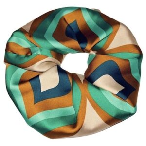 Scrunchie λαστιχάκι μαλλιών XXL size “autumn vibes”