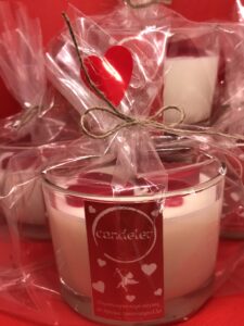 Κερί με Καρδούλες Valentines’s Day