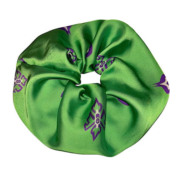 Scrunchie λαστιχάκι μαλλιών XXL size “Alice in Wonderland”