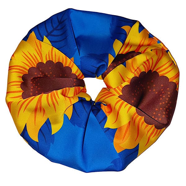 Scrunchie λαστιχάκι μαλλιών XXL size “Σύρος”