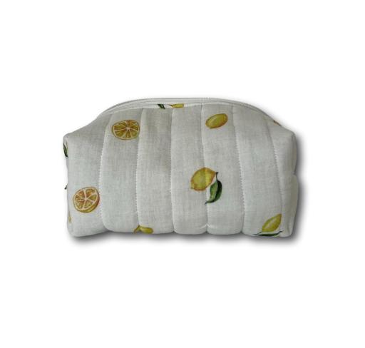 Lemon makeup bag