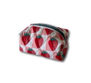 Strawberry makeup bag