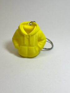 Μπρελόκ “Puffer Jacket” 3D Printed – Μίνι Φουσκωτό Μπουφάν Keychain