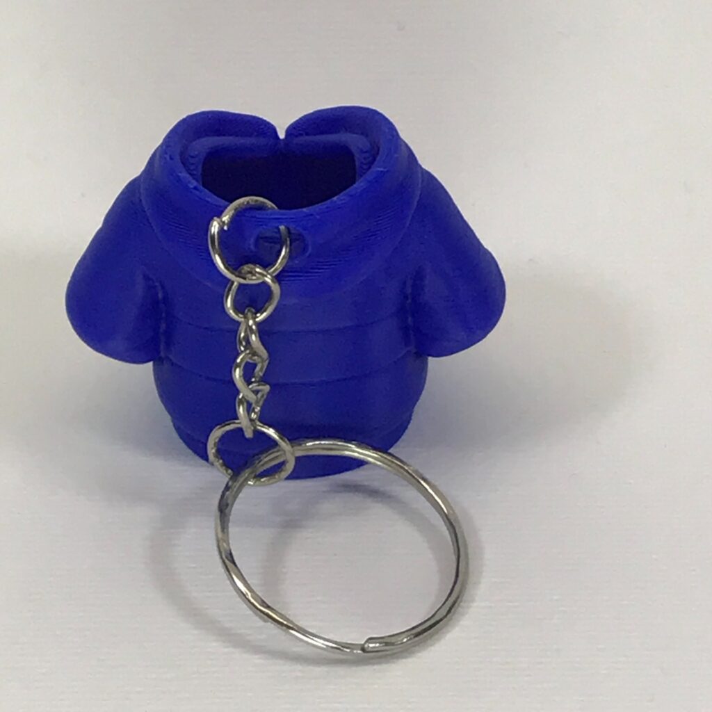 Μπρελόκ "Puffer Jacket" 3D Printed - Μίνι Φουσκωτό Μπουφάν Keychain